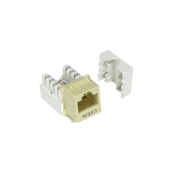 Unc Group Cat5E Keystone Jack 110 Type Ivory KEYC5E-IVY - main